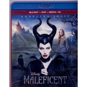 DISNEY'S MALEFICENT on BLU-RAY+DVD Angelina Jolie